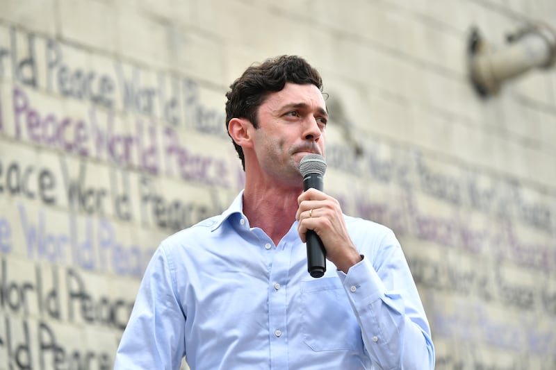 Sen. Jon Ossoff is impressing voters with his ability to go after Republicans, including President Donald Trump.