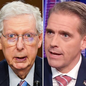 Mitch McConnell and Scott Jennings.