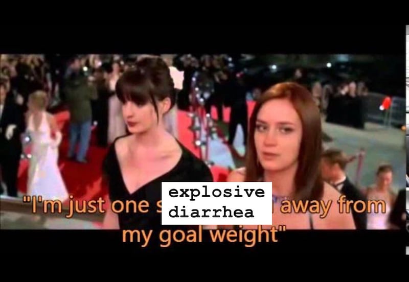 A meme from 'Devil Wears Prada'