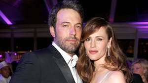 Actor/director Ben Affleck and Jennifer Garner attend the 2014 Vanity Fair Oscar Party on March 2, 2014, in West Hollywood, California.