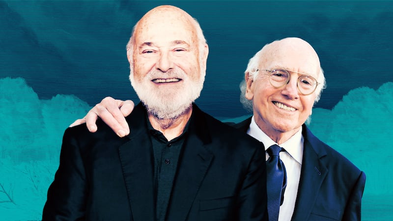 Rob Reiner and Larry David