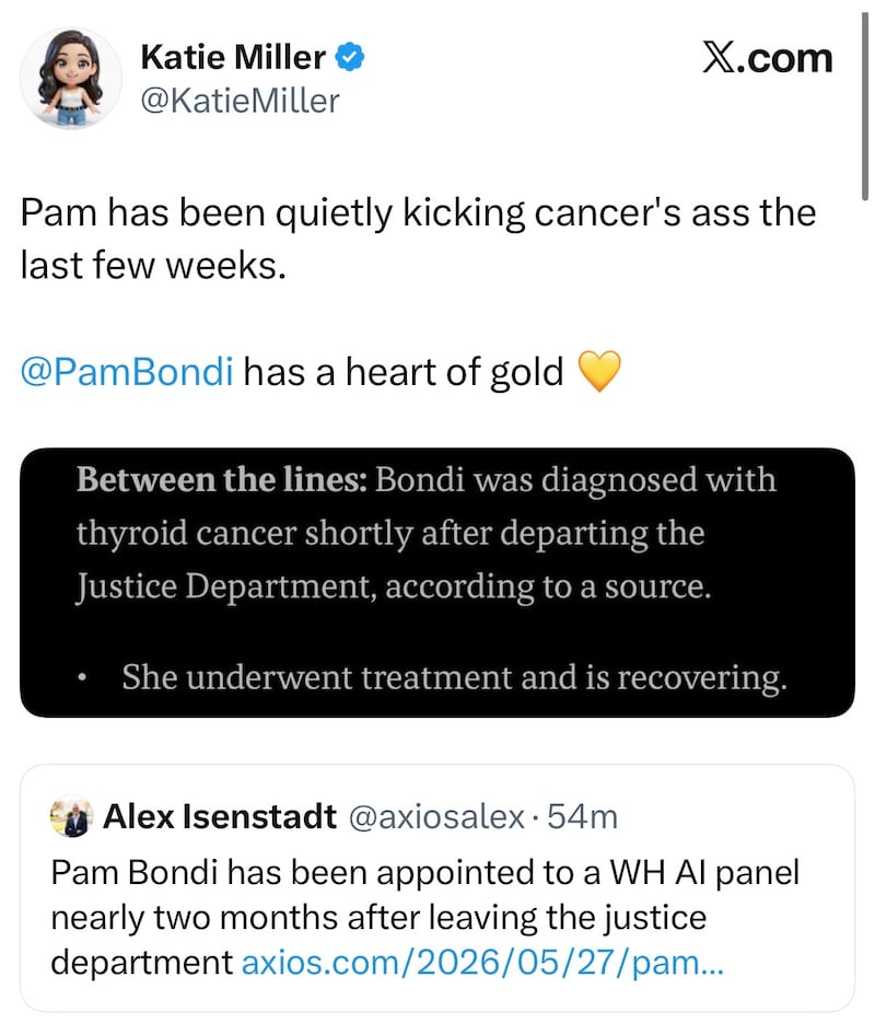 katie miller pam bondi