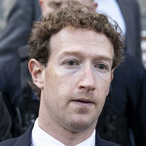Meta CEO Mark Zuckerberg leaves the Federal Courthouse in downtown Los Angeles after defending the company in a landmark social media addiction trial in Los Angeles, United States, on February 19, 2026.