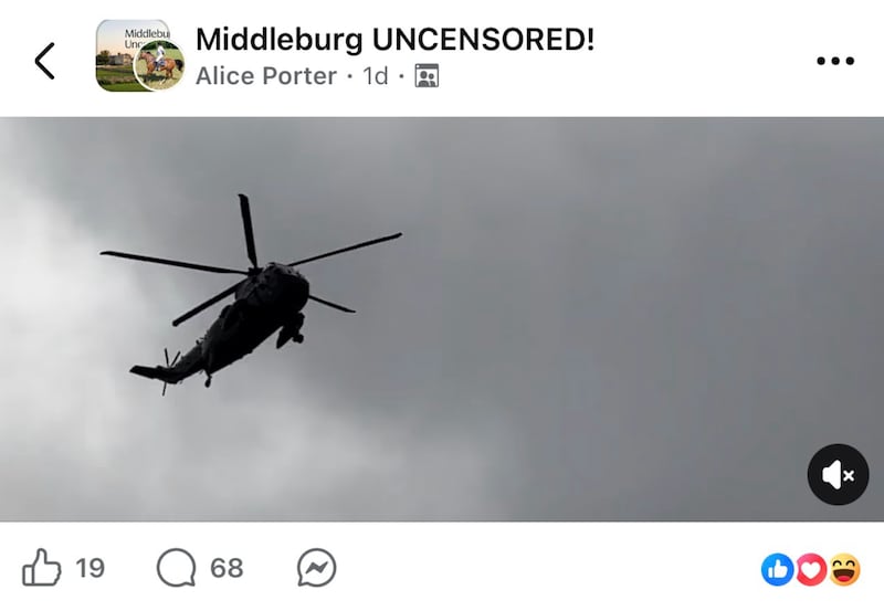 Helicopter post
