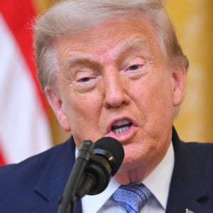 U.S. President Donald Trump speaks about election security during an address to the nation from the East Room of the White House in Washington, D.C., U.S., July 16, 2026.
