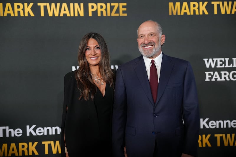 U.S. Secretary of Commerce Howard Lutnick and Allison Lutnick