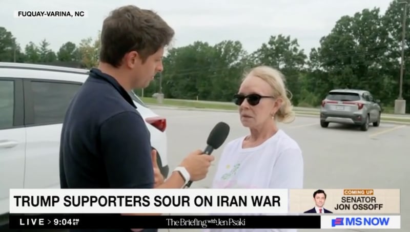 A "disillusioned" Trump voter talks to MS NOW.