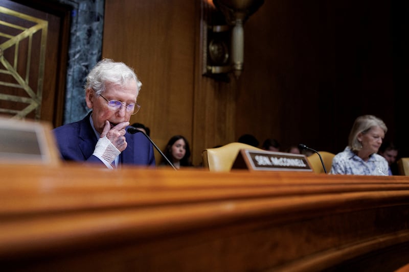 The senator has said he will retire at the end of his term in January.