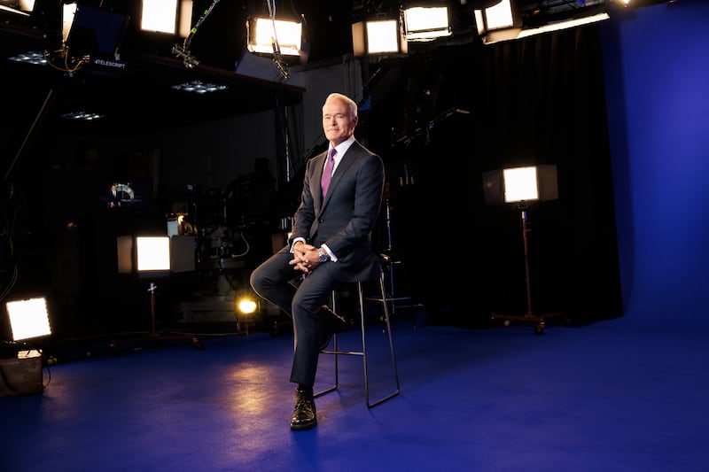 NEW YORK - OCTOBER 17: Scott Pelley, Correspondent, 60 MINUTES. (Photo by Michele Crowe/CBS News via Getty Images)