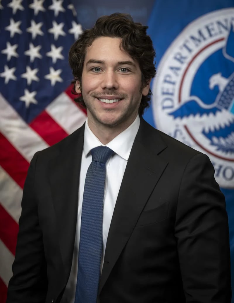Joseph Guy’s official DHS portrait from his time as its deputy chief of staff.
