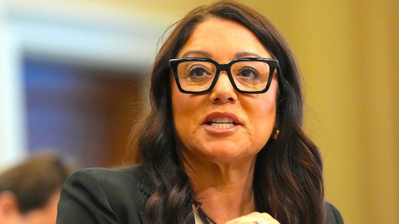 Labor Secretary Lori Chavez-DeRemer testifies before the House Appropriations Committee Subcommittee on Labor, Health and Human Services, Education, and Related Agencies in the Rayburn House Office Building on May 15, 2025 in Washington, DC.