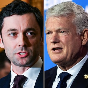 Sen. Jon Ossoff (D-GA) and Rep. Mike Collins (R-GA).