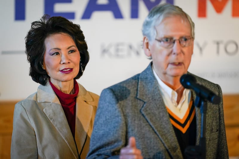 Chao has been publicly silent about her husband's condition.