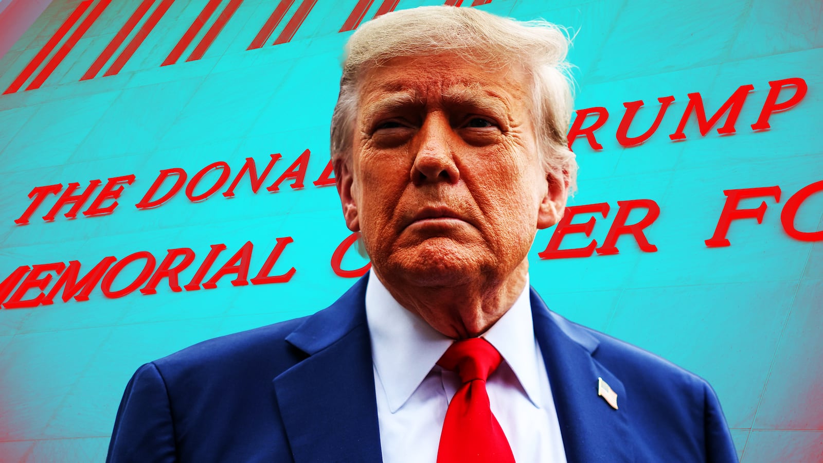 Donald Trump photo illustration