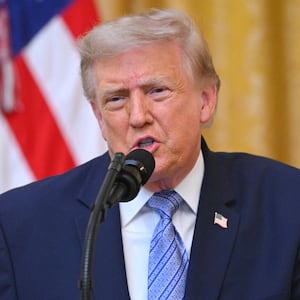 U.S. President Donald Trump speaks about election security during an address to the nation from the East Room of the White House in Washington, D.C., U.S., July 16, 2026.     SAUL LOEB/Pool via REUTERS