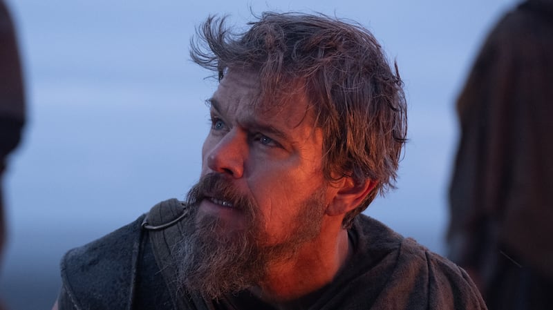 Matt Damon is Odysseus in THE ODYSSEY, written, produced, and directed by Christopher Nolan.