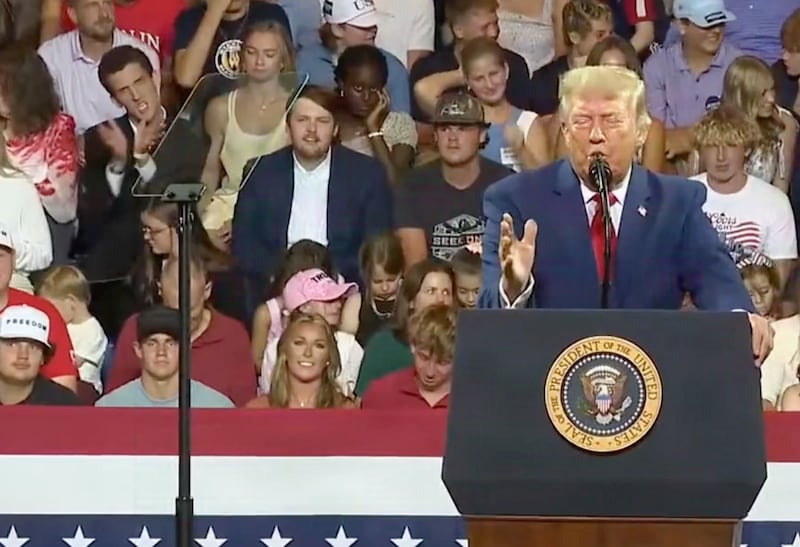 donald trump rally marietta georgia