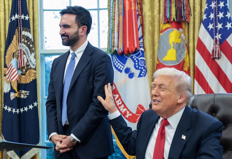 Trump met with Mamdani at the White House after his election win last November.