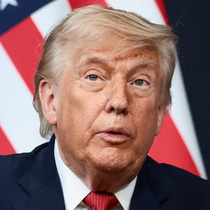 U.S. President Donald Trump attends a bilateral meeting with Egyptian President Abdel Fattah el-Sisi (not pictred) on the sidelines of the G7 Summit in Evian-les-Bains, France, June 17, 2026.