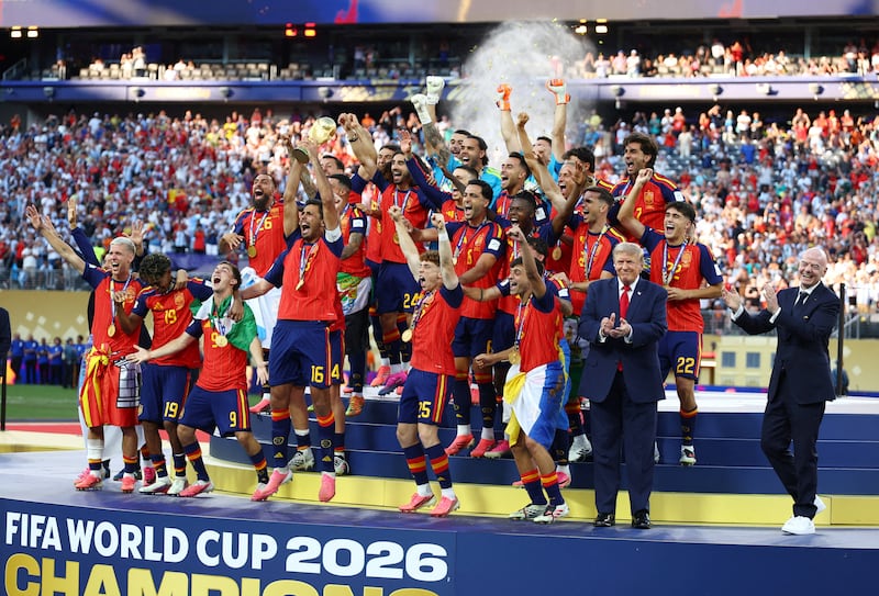 donald trump fifa world cup spain