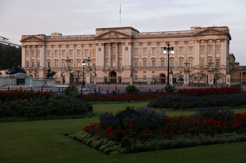 A view of Buckingham Palace on the first anniversary of Queen Elizabeth II's death, London, Britain, September 8, 2023.