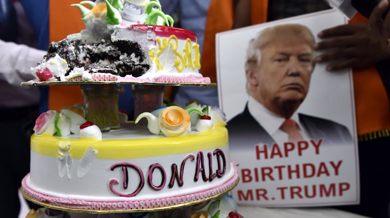 Donald Trump’s birthday is set to be a tacky extravaganza.