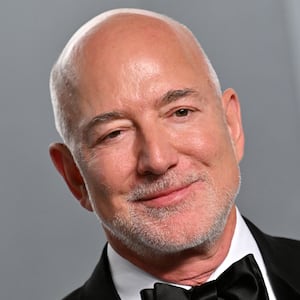 Jeff Bezos attends the 2026 Vanity Fair Oscar Party hosted by Mark Guiducci at Los Angeles County Museum of Art on March 15, 2026 in Los Angeles, California.
