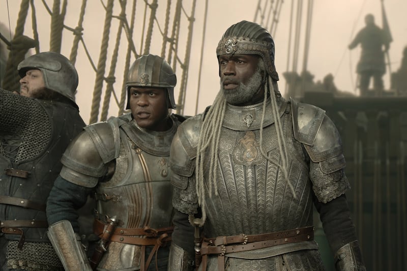 Abubakar Salim and Steve Toussaint