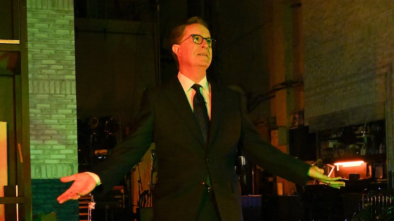Stephen Colbert on the CBS series The Late Show with Stephen Colbert