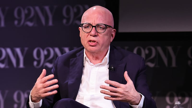 NEW YORK, NEW YORK - MARCH 14:  Michael Wolff attends Michael Wolff With Alec Baldwin On Donald Trump: All or Nothing at 92NY on March 14, 2025 in New York City. (Photo by Theo Wargo/Getty Images)