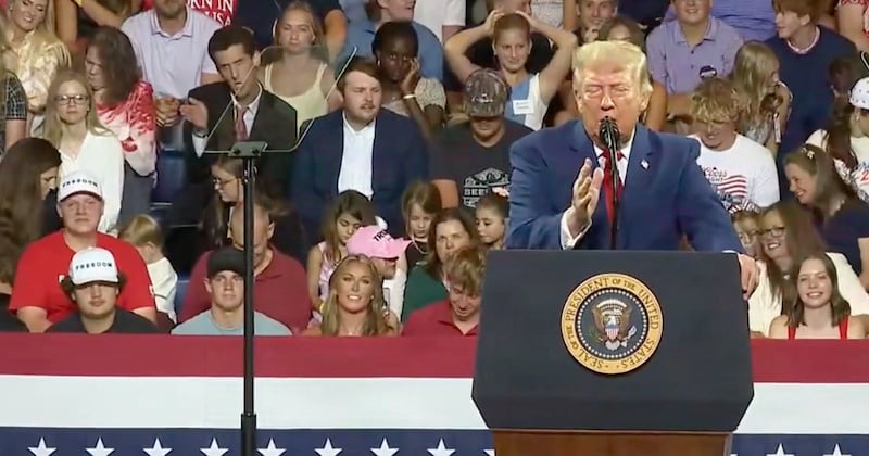 donald trump rally marietta georgia