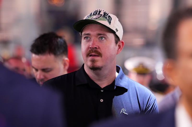 Shane Gillis attends the UFC Freedom 250 event on the South Lawn at the White House on June 14, 2026 in Washington, DC. (Photo by Jeff Bottari/Zuffa LLC)