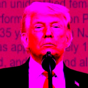 Donald Trump photo illustration