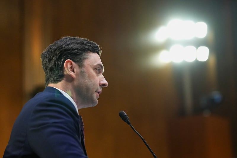 Democratic Senator Jon Ossoff used Secretary Pete Hegseth's words against him in a blistering grilling when the Pentagon chief was appearing before the Senate Appropriations Committee on July 21, 2026.